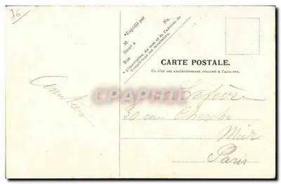 Dieppe — Molo Ailly — V.P. Paris, Nr 48 — Rewers