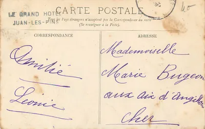 Monte-Carlo — Widok z Terrasses du Casino • LL. — Rewers