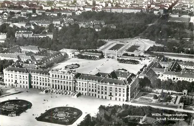 Schloss Schönbrunn — vista aérea — PAG Wien