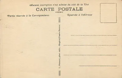 Gorges de la Diosaz - Most Soufflet — Haute-Savoie, Servoz — L. Morand, fot. i wyd. Megève — Rewers