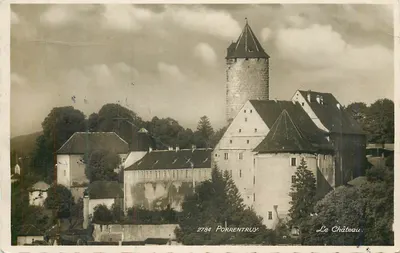 Porrentruy — Ansicht des Schlosses — Edition Art. Perronnet-Matife, S.A.