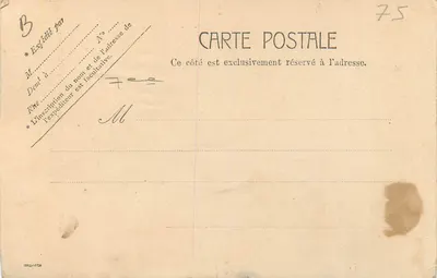 Wnętrze kościoła św. Ludwika w Hôtel des Invalides — Paryż — n° 5101 — Rewers