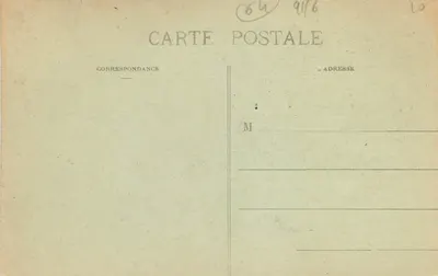 PAU - La Cadena de los Pirineos — Marcel Delbroy, Photorypyle, Burdeos, n°57 — Reverso