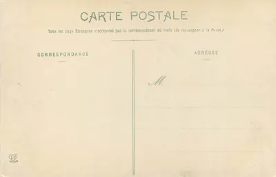 Bagnères-de-Bigorre — Bordes del Adour y Massif de Arbizon — Editor L. F. Chidouche, Toulouse, n° 979 — Reverso