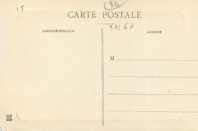 Bagnères-de-Luchon — Façada kasyna — Fototypia Labouche Frères, Toulouse, 1. seria — Rewers