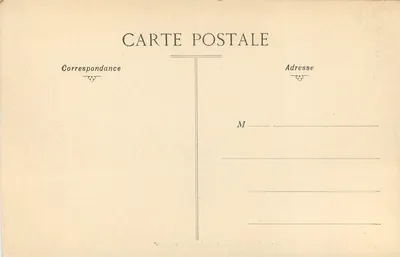 LOURDES — Grotte Miraculeuse — editor anônimo, n° de série 3 — Verso
