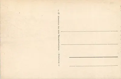 MERS-les-BAINS — Vue générale de la Plage — Q. Alsacienne des Arts Photomécaniques, Strasbourg — Verso