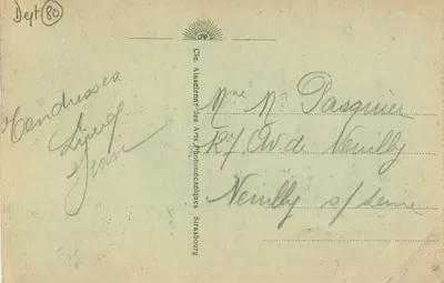 MERS-les-BAINS — Ogólny widok Esplanade — wydawca n°43 — Rewers