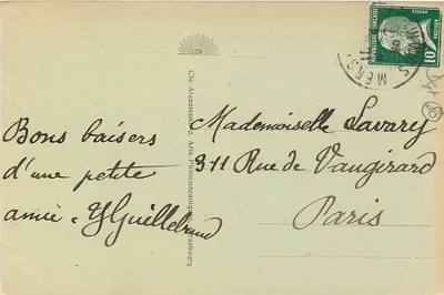 MERS-les-BAINS - La Falaise. CAP. — Achterkant