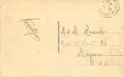 LOURDES - De Basiliek en de Gave — uitgever PASTEUR, n°6 — Achterkant