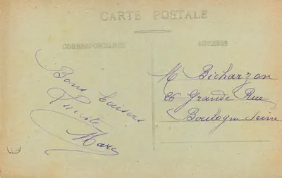 LYON — O Ponte da Guillotière, o Hôtel-Dieu e o Colégio de Fourvière — Verso