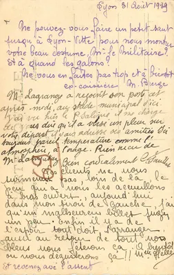 Lyon - San Juan del Saône, Bellecour & los Muelles del Ródano — editor desconocido, n.º 46 — Reverso