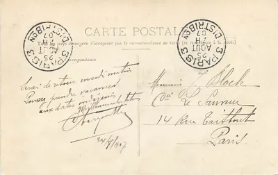 LYON — Prefektura — P. Martél, Lyor, nr 26 — Rewers