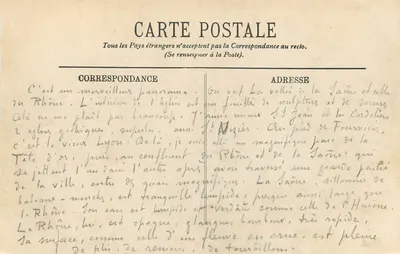 LYON — Prefektura — LL. — n° 416 — Rewers
