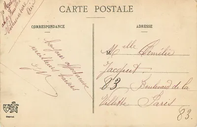 LYON - Absyda katedry i Fourvière - L. E. — Rewers