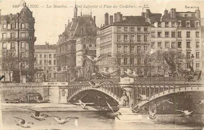 Lyon — As Garças — Ponte Lafayette e Praça dos Cordeliers — Selecta