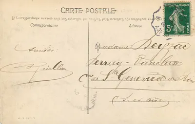 Saint-Honoré-les-Bains — Estabelecimento. Sala de inalação — Perrot, editor — Verso