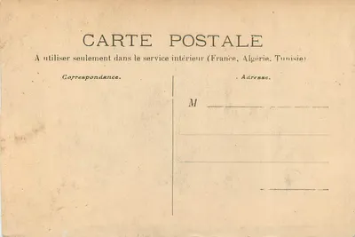 Nevers — De Klokkenstoel van de Kathedraal — Yvonne Deguergue, uitgave n°5 — Achterkant