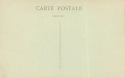 Castelo de Pau — O Grande Salão — Edição Varichon, n°8 — Verso