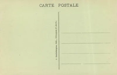 O Mont-Dore — Vista geral — O Capucin e o Funicular — g. d'o. - 1411 — Verso