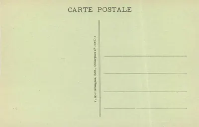 O Mont-Dore — O Casino e os Grandes Hotéis — g.d'o. 924 — Verso