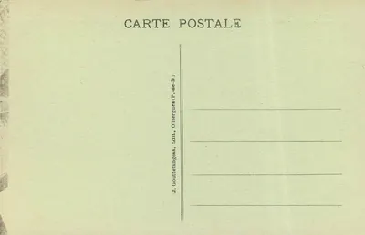 Le Mont-Dore — Praça Michel-Bertrand — Estabelecimento Termal — a.d'o. ~ 904 — Verso