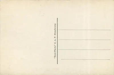 Sainte-Adresse — Le Falaise e il Porto di Havre — C.A.P. Strasbourg — Verso