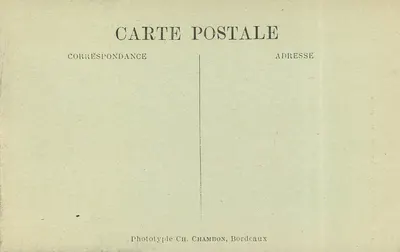 Bordeaux — Wieża Pey-Berland — C.B. n°112 — Rewers