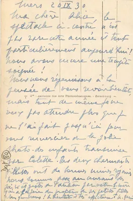 MERS-les-BAINS — Uma bela onda — n°116 — Verso