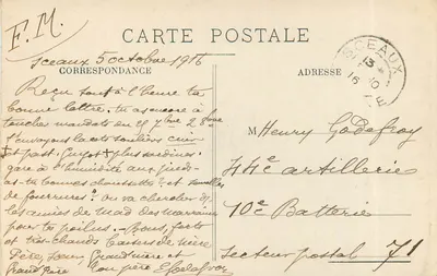 Castelo de SCEAUX - A Avenida da Duquesa — Verso