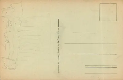 Bordeaux — Katedra Świętego Krzyża — G. Artaud, Nantes — Rewers