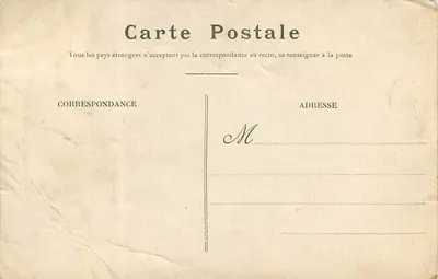 Paris — Rue Jean-Vlury — éditeur non identifié, n° 18 — Verso