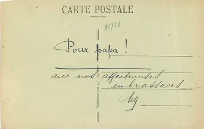Besançon-les-Bains — Kaserna Rutty — 76 — Święty Piotr Artylerii — Rewers
