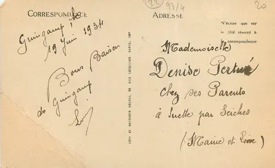 Guingamp — Park Publiczny — Kioszek Muzyczny — ND — Rewers