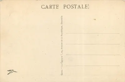 Deauville, a Praia das Flores — Hotel Royal (G. Wybo, arquiteto) — Verso