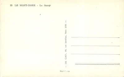 Le Sancy — Mont-Dore — Réal-Photo — Reverso
