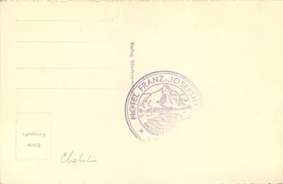 Heiligenblut — Intérieur de l'église — Verlag Glocknerwirt Franz-Josefshalt — Rewers