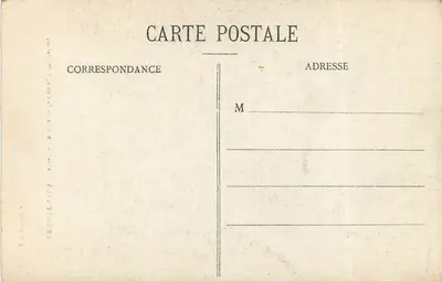 Benoite-Vaux (Meuse) - Via della Croce, VI° Stazione — Edizione J. B. Boulanger — Verso