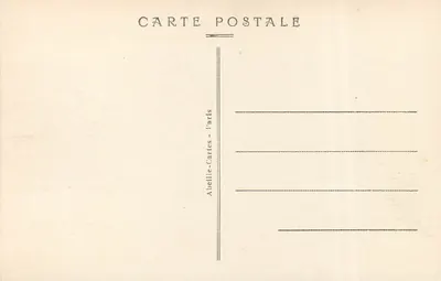 O Arco do Triunfo — Paris — A.C. 137 — Verso