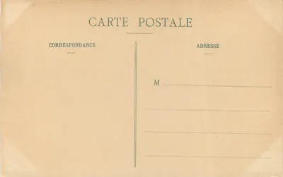 Stara pocztówka Cayeux-sur-Mer A Maree basic — Rewers