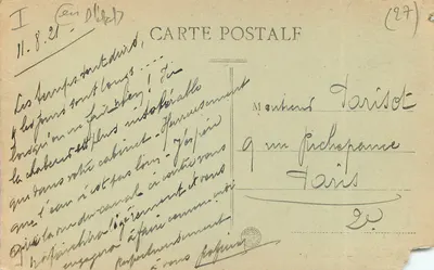 Charleval — Grand Canal de Craponne e o Castelo — Coil L. A. — Verso