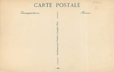 Nice - Plac Garibaldiego — F. L. n°32 — Rewers