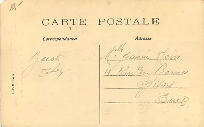 Fuente de los Carmelitas — Estatua de Neptuno — Besançon Historique — Reverso