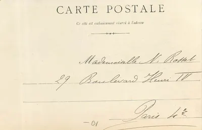 Besançon - Twierdza, Widok z Katedry św. Piotra — Fot. D. & M. — n° 27-7-1903 — Rewers