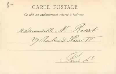 Escursione in Franche-Comté — Besançon — Promenade Micaud — Verso
