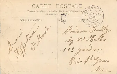 Thury-Harcourt — A Vale da Orne — A Normandia Pitoresca — Argentan, editor — Verso