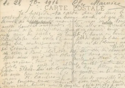 Arras — As casernas e a Capela da cidadela após o bombardeio — A. R. Paris 288 — Verso
