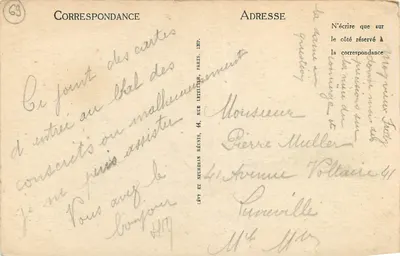 LYON — Pałac Handlu — Giełda — LL. — Rewers