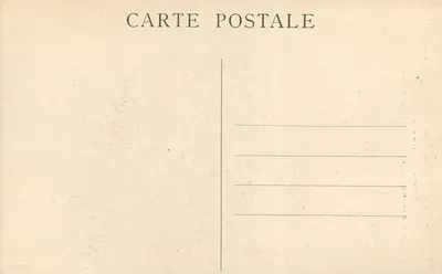 LYON — Oude kerk van N.-D. de Fourvière — Beeld van de Onbevlekte Verkering (Hoogte 5m60) — Achterkant