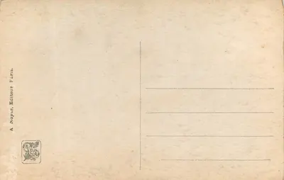 Powrót z festynu lub Cristo della Vega w Toledo — Salon 1911 — A.N. Paryż 905 — Rewers